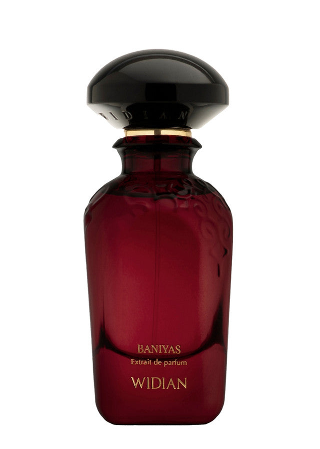 Widian Baniyas Extrait De Parfum 50ml luxury oriental amber fragrance bottle Paris Gallery Qatar Exclusive Online