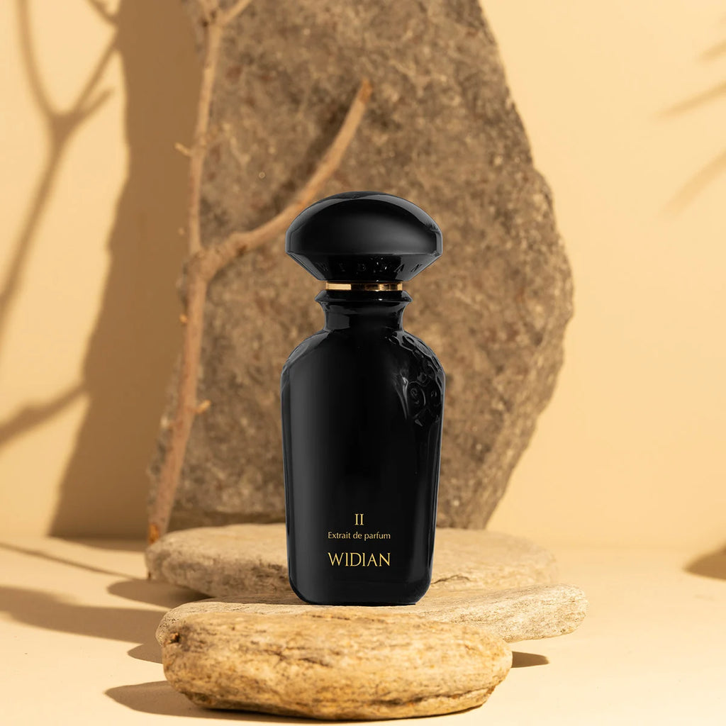 Widian Black II Extrait De Parfum 100ml luxury oriental woody fragrance bottle Paris Gallery Qatar Shop Now Online