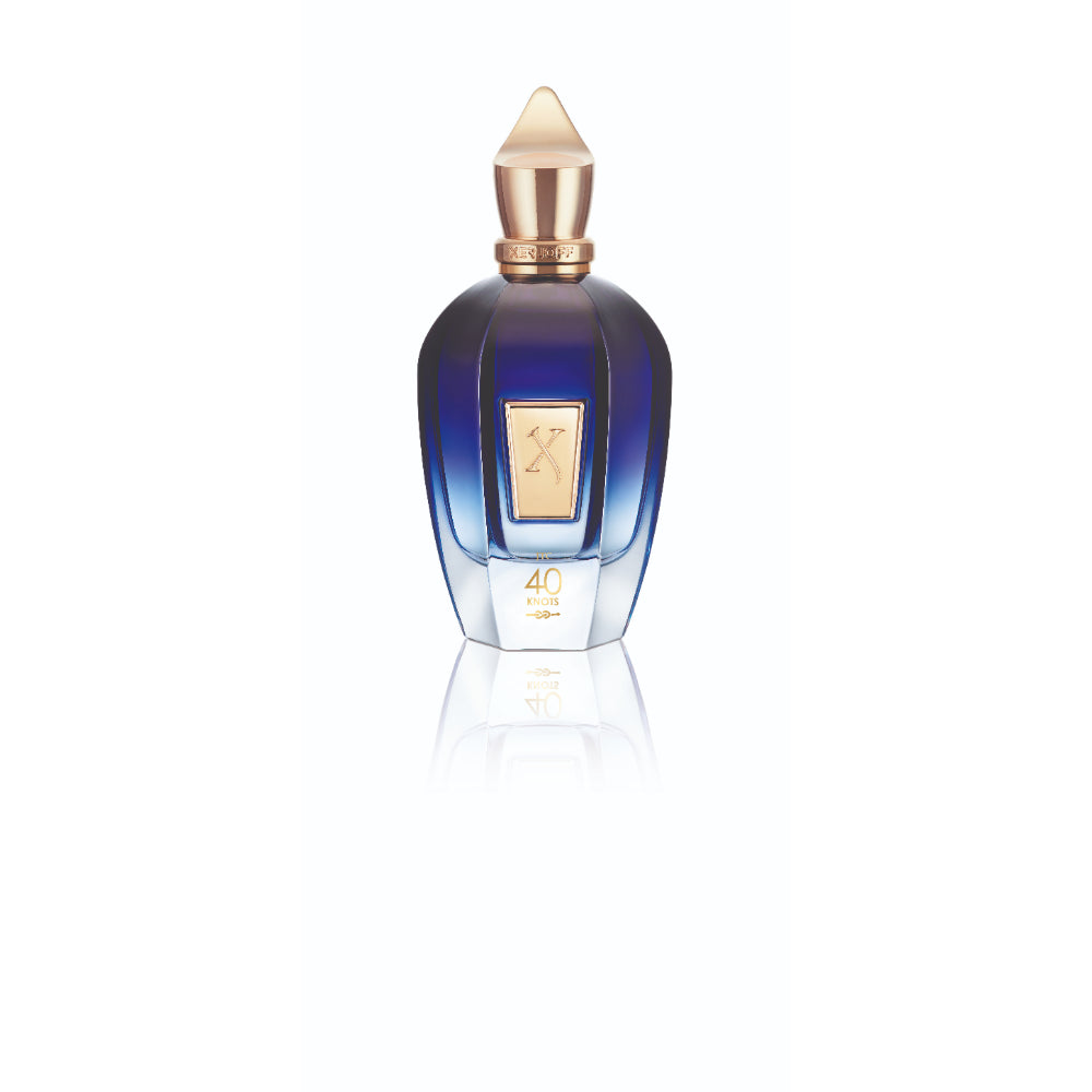 Xerjoff Join The Club 40 Knots Eau De Parfum 100ml luxury blue and gold bottle