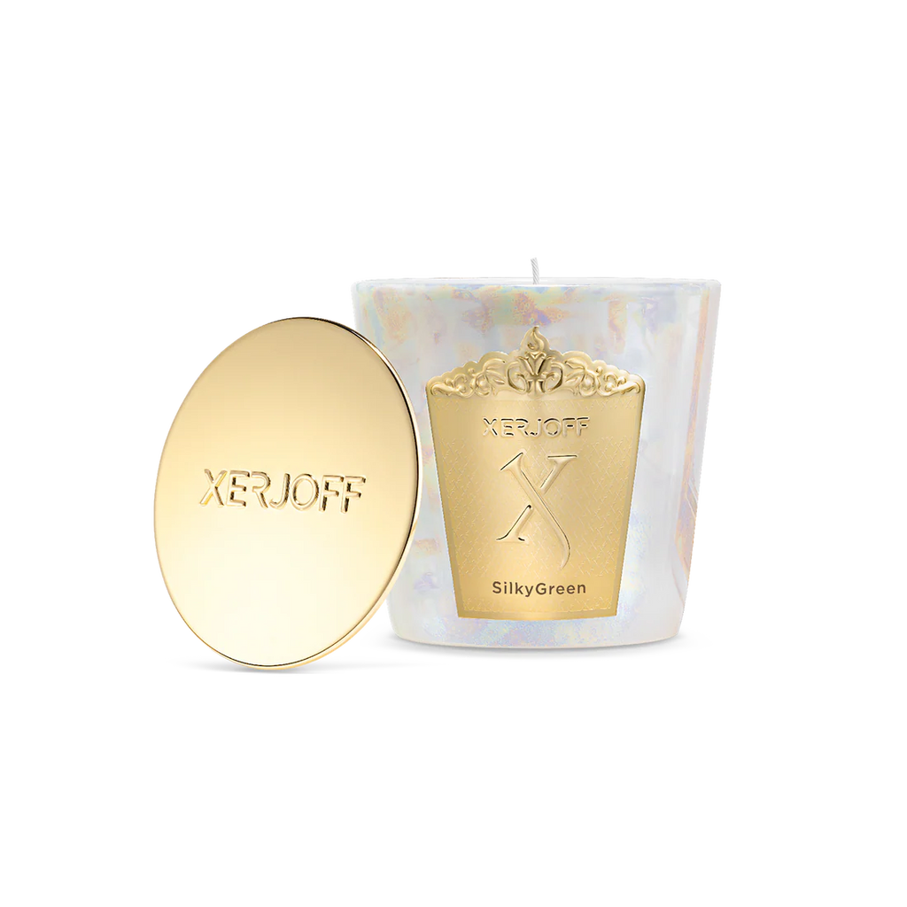 Xerjoff SilkyGreen Luxury Scented Candle 200g | Paris Gallery Qatar