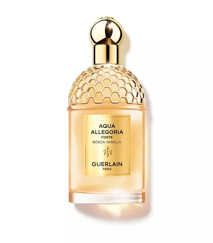 Guerlain Aqua Allegoria Forte Bosca Vanilla Eau de Parfum woody vanilla fragrance bottle