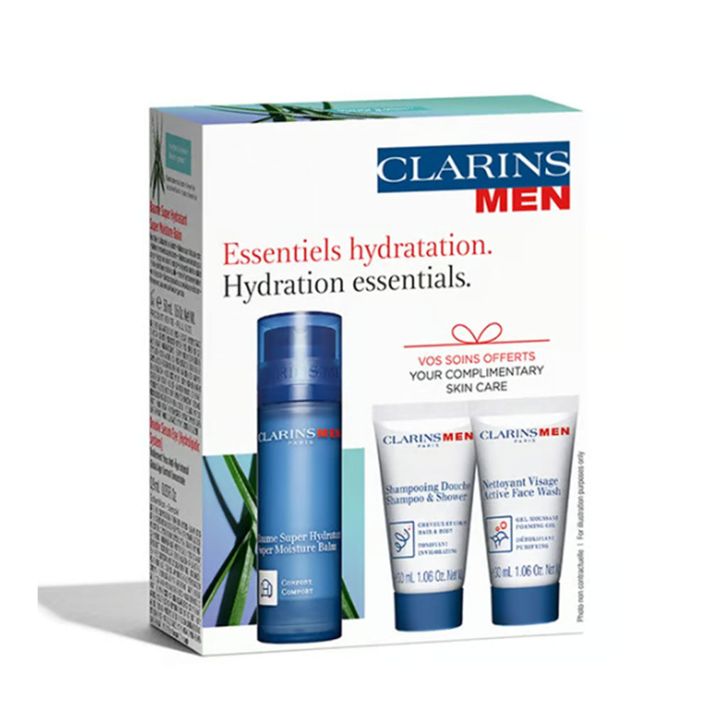 Clarins Men Moisture Balm Set