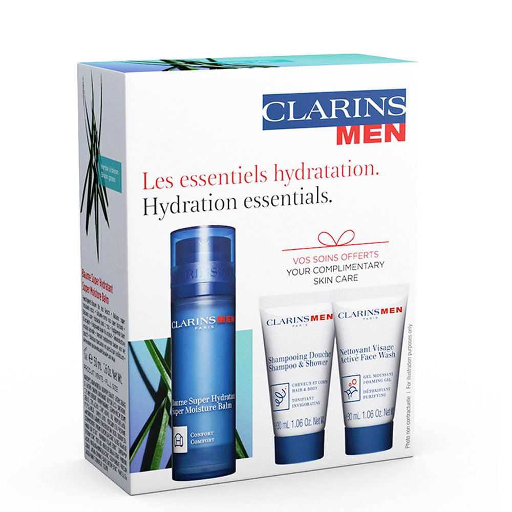 Clarins Men Super Moisture Balm Set