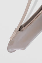 By Far Horner Semi Patent Leather Fawn – stylish fawn leather handbag at Paris Gallery Qatar