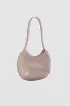 By Far Horner Semi Patent Leather Fawn – stylish fawn leather handbag at Paris Gallery Qatar