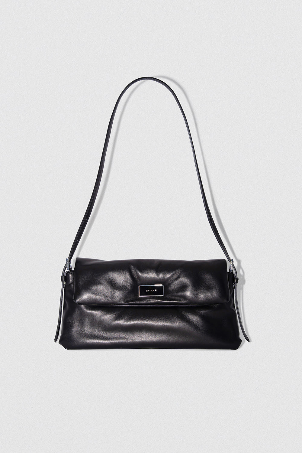 By Far Puffy Tilda Lamb Nappa Leather Black