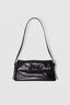 By Far Puffy Tilda Lamb Nappa Leather Black – luxury leather handbag at Paris Gallery Qatar