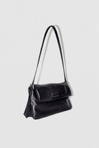 By Far Puffy Tilda Lamb Nappa Leather Black – luxury leather handbag at Paris Gallery Qatar