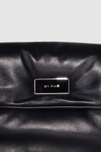By Far Puffy Tilda Lamb Nappa Leather Black – luxury leather handbag at Paris Gallery Qatar