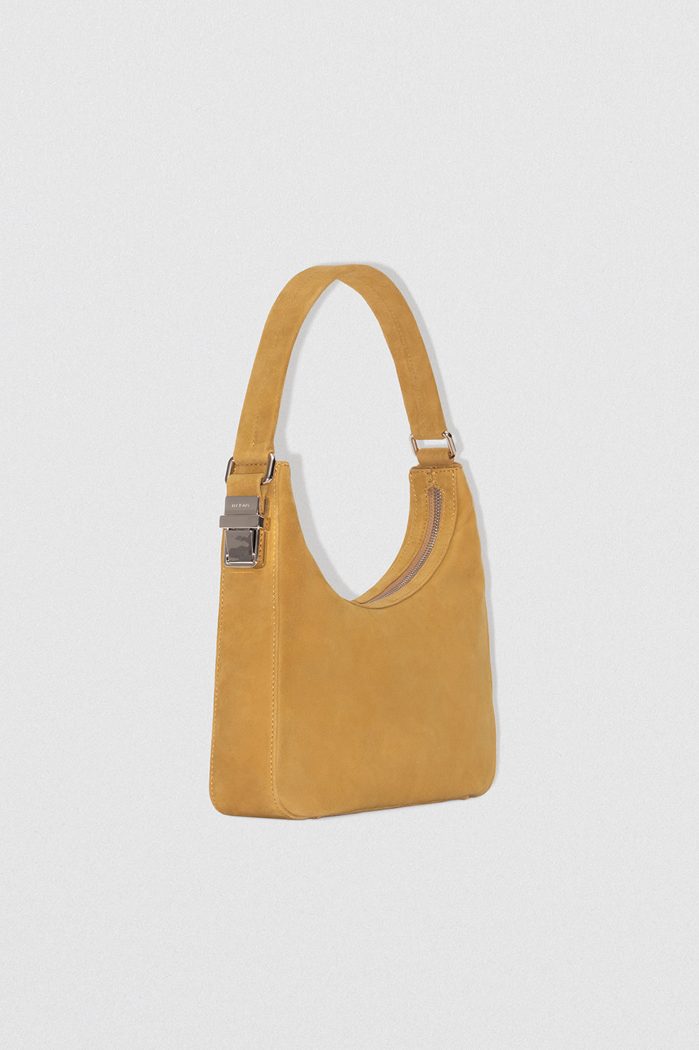 By Far Rhea Kid Suede Leather Cumin – elegant suede handbag at Paris Gallery Qatar