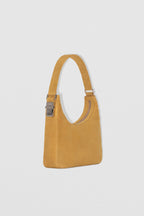 By Far Rhea Kid Suede Leather Cumin – elegant suede handbag at Paris Gallery Qatar