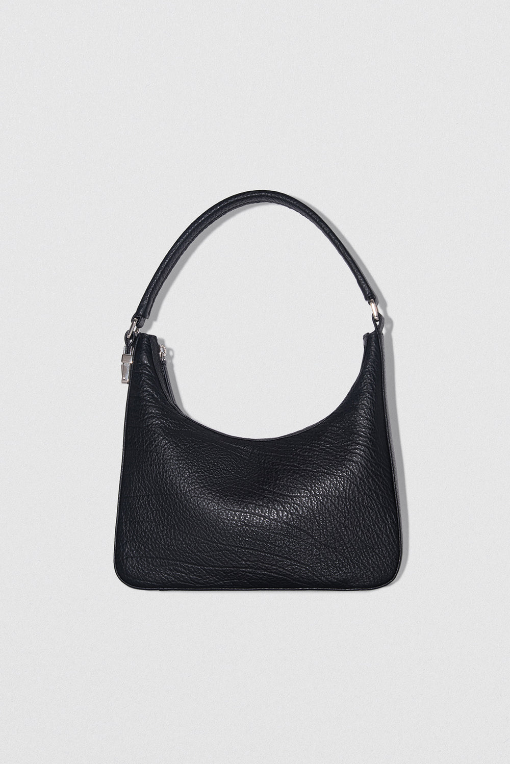 By Far Rhea Large Grain Leather Black – elegant black leather handbag at Paris Gallery Qatar