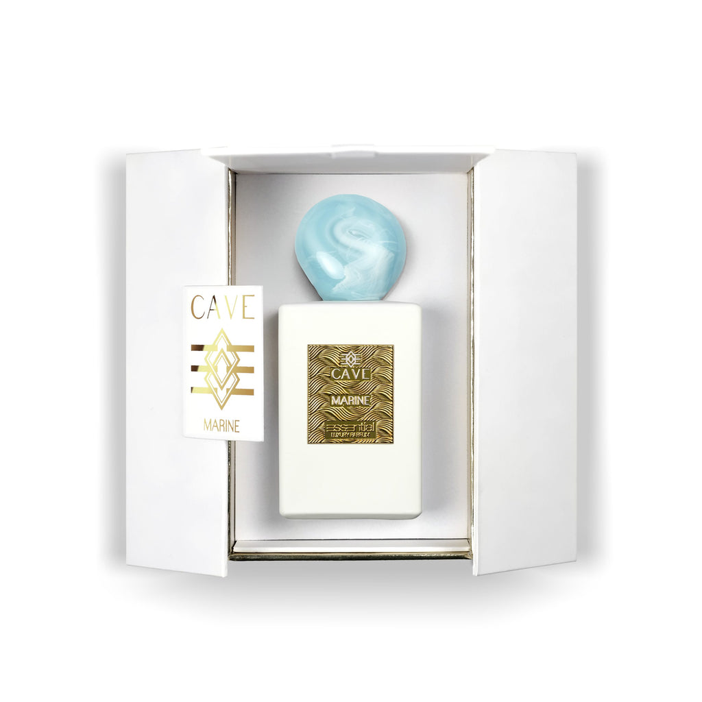 Cave Essential Luxury Parfum Marine 100ml – premium aquatic fragrance at Paris Gallery Qatar