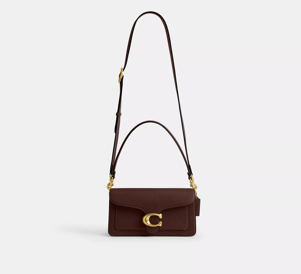 Coach CH857 Tabby Women’s Merlot Leather Shoulder Bag