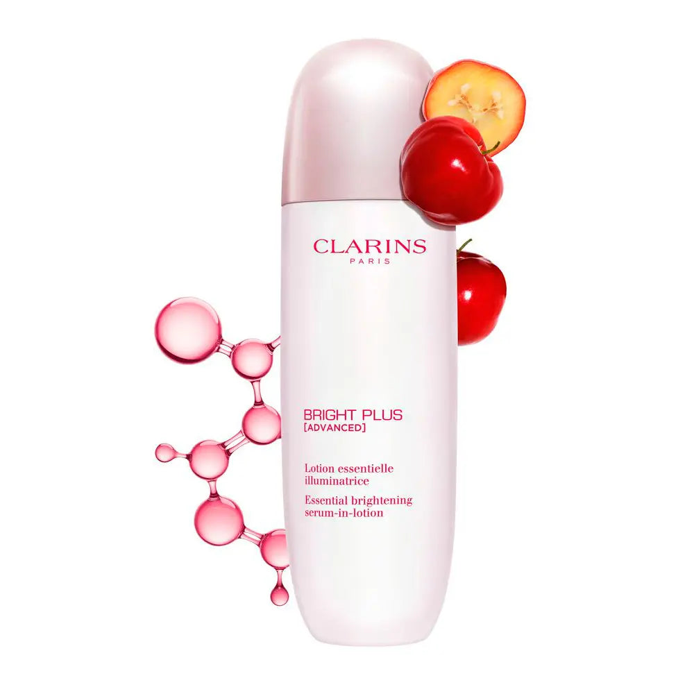 Clarins Bright Plus Advanced Concentrated Lotion 150ml available at Paris Gallery Qatar