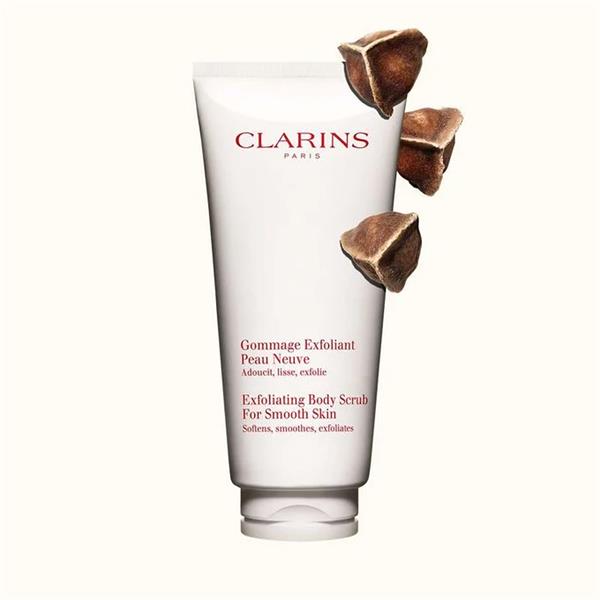 Clarins Exfoliating Body Scrub For Smooth Skin 200ML available at Paris Gallery Qatar