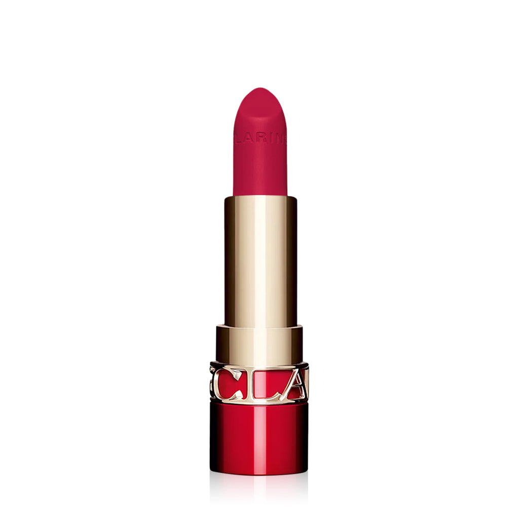 Clarins Joli Rouge Velvet Lipstick 791V Deep Fuschia 3.5g available at Paris Gallery Qatar