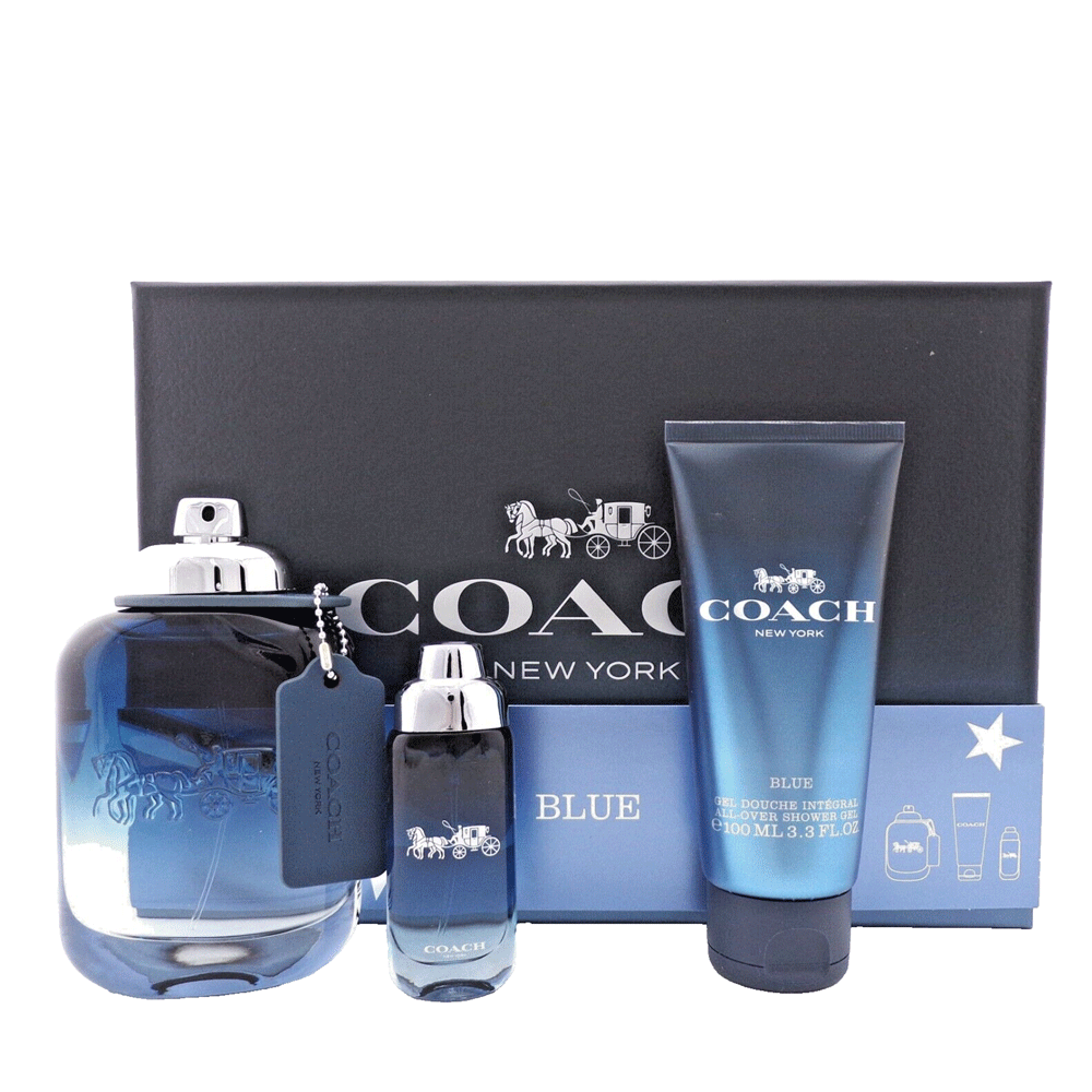 Coach Men Blue EDT Gift Set