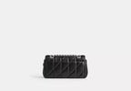 Coach Women’s Black Quilted Leather Chain Shoulder Bag