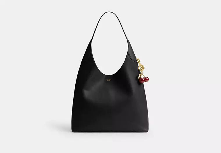 Coach Brooklyn Women’s Black Leather Shoulder Bag