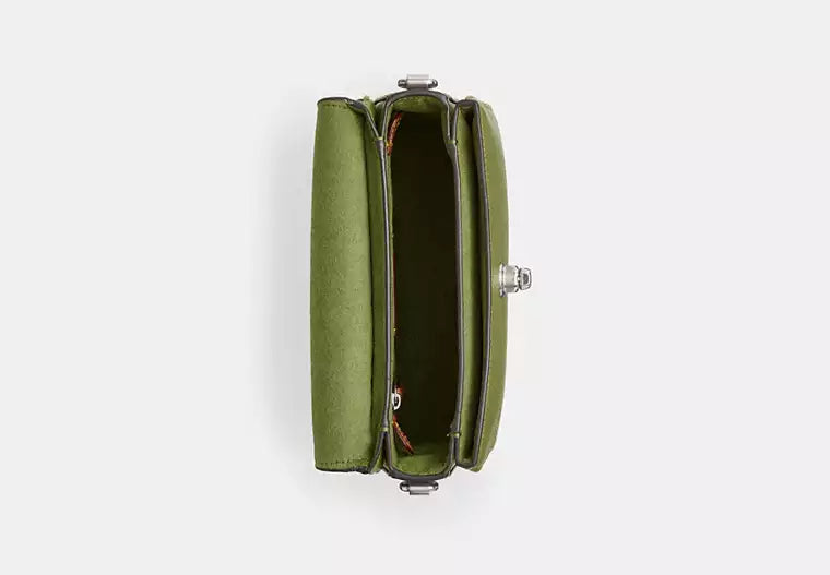 Coach CV437 Women’s Leather Top Handle Bag
