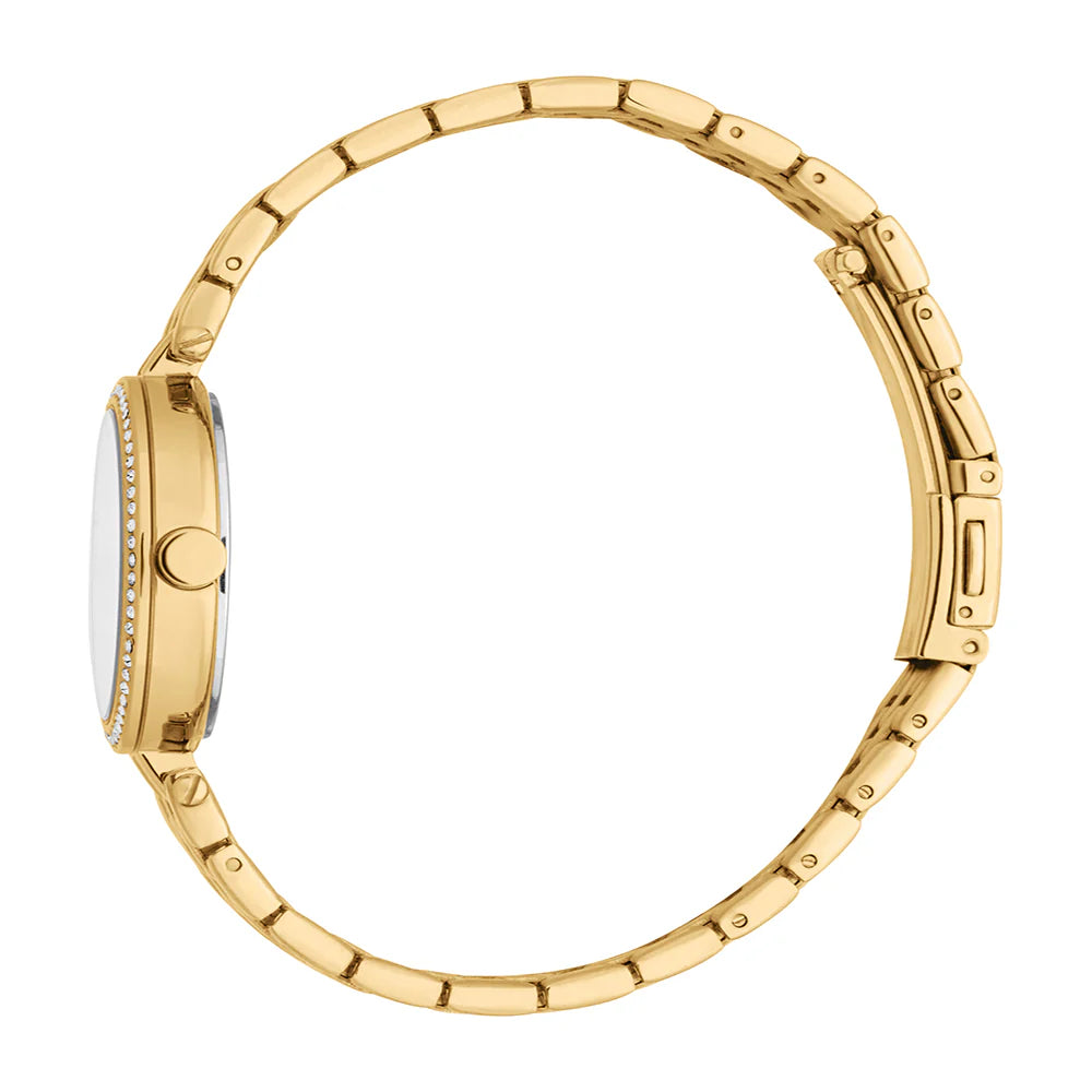 Esprit Cora Ladies Silver Dial Gold Tone Watch Esprit Cora Ladies Silver Dial Gold Tone Watch