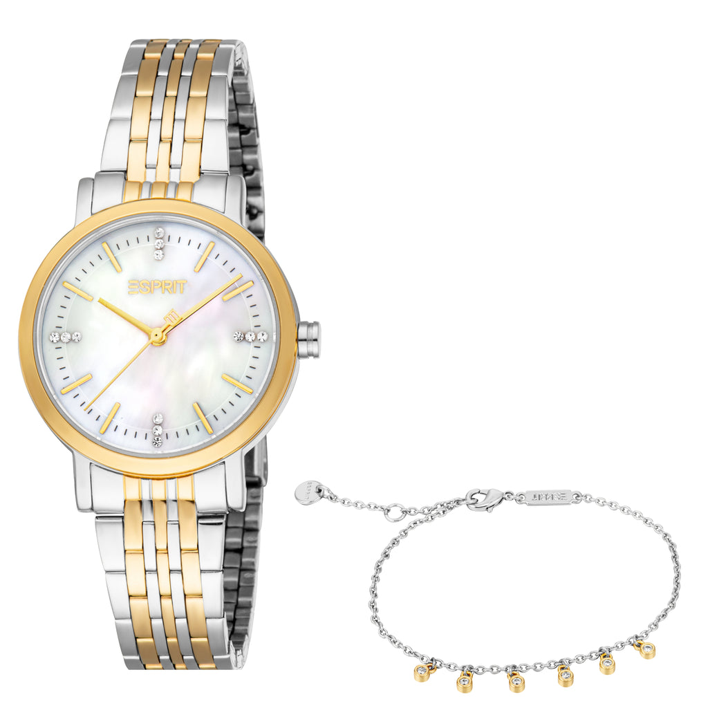 Esprit Florence White Dial Women Watch – Paris Gallery Qatar