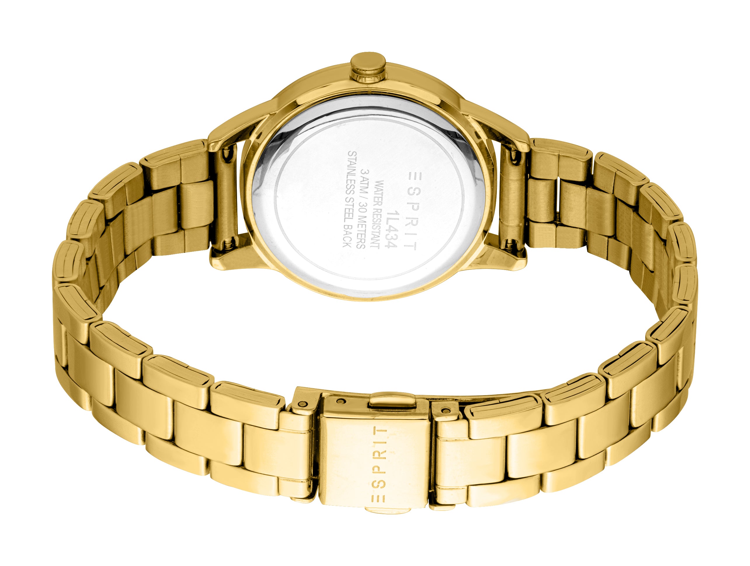 Esprit Gold Case Steel Watch available at Paris Gallery Qatar