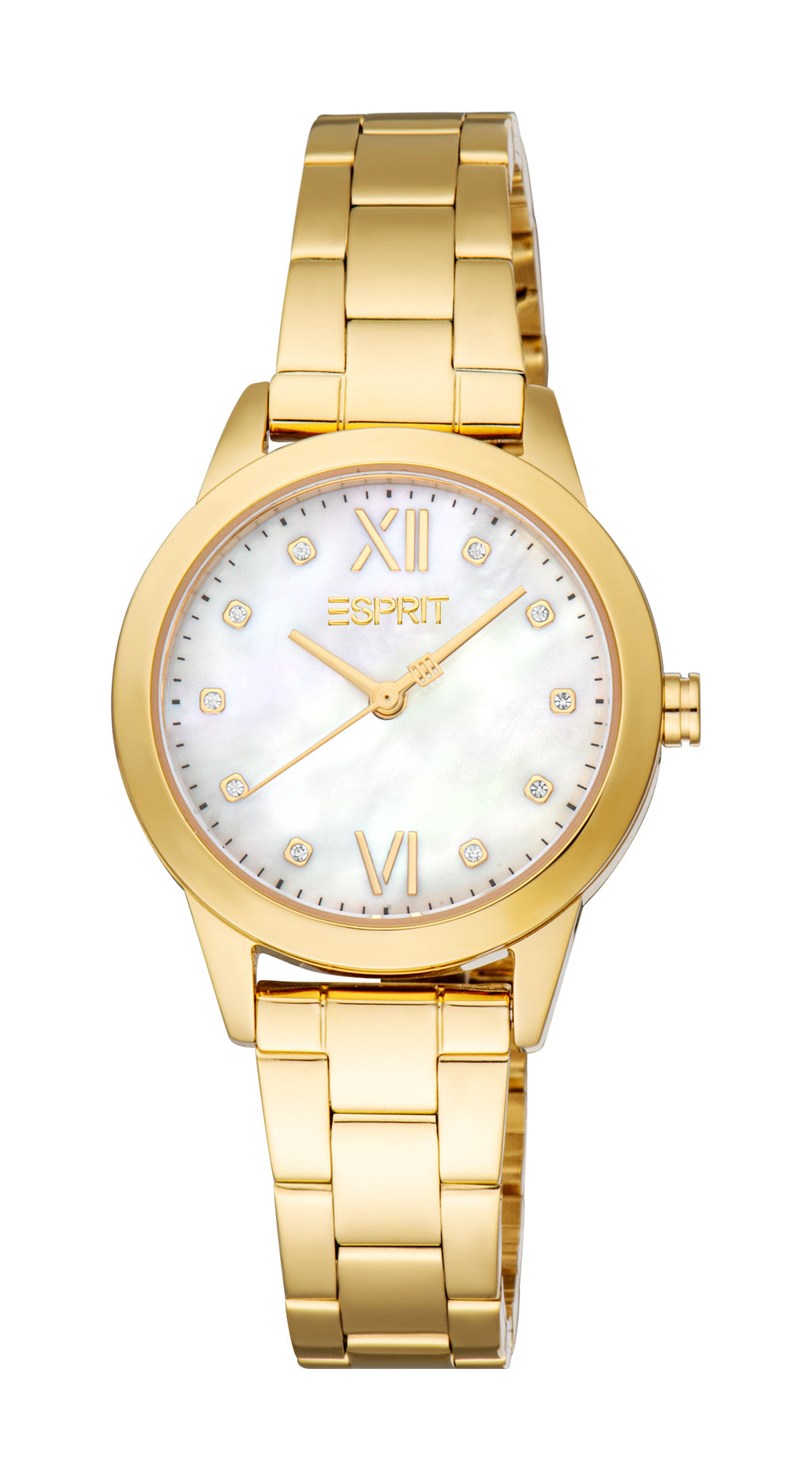 Esprit Gold Case Steel Watch available at Paris Gallery Qatar
