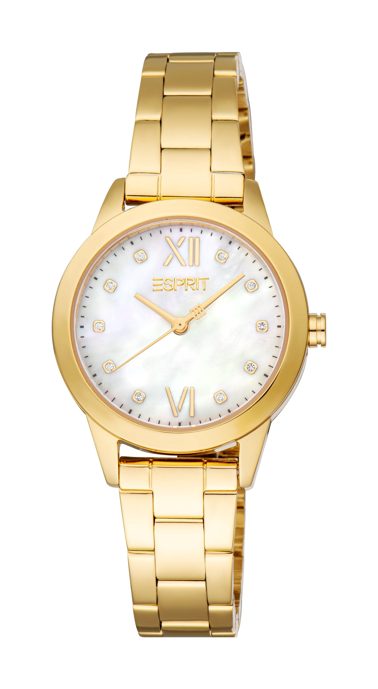Esprit Gold Case Steel Watch available at Paris Gallery Qatar