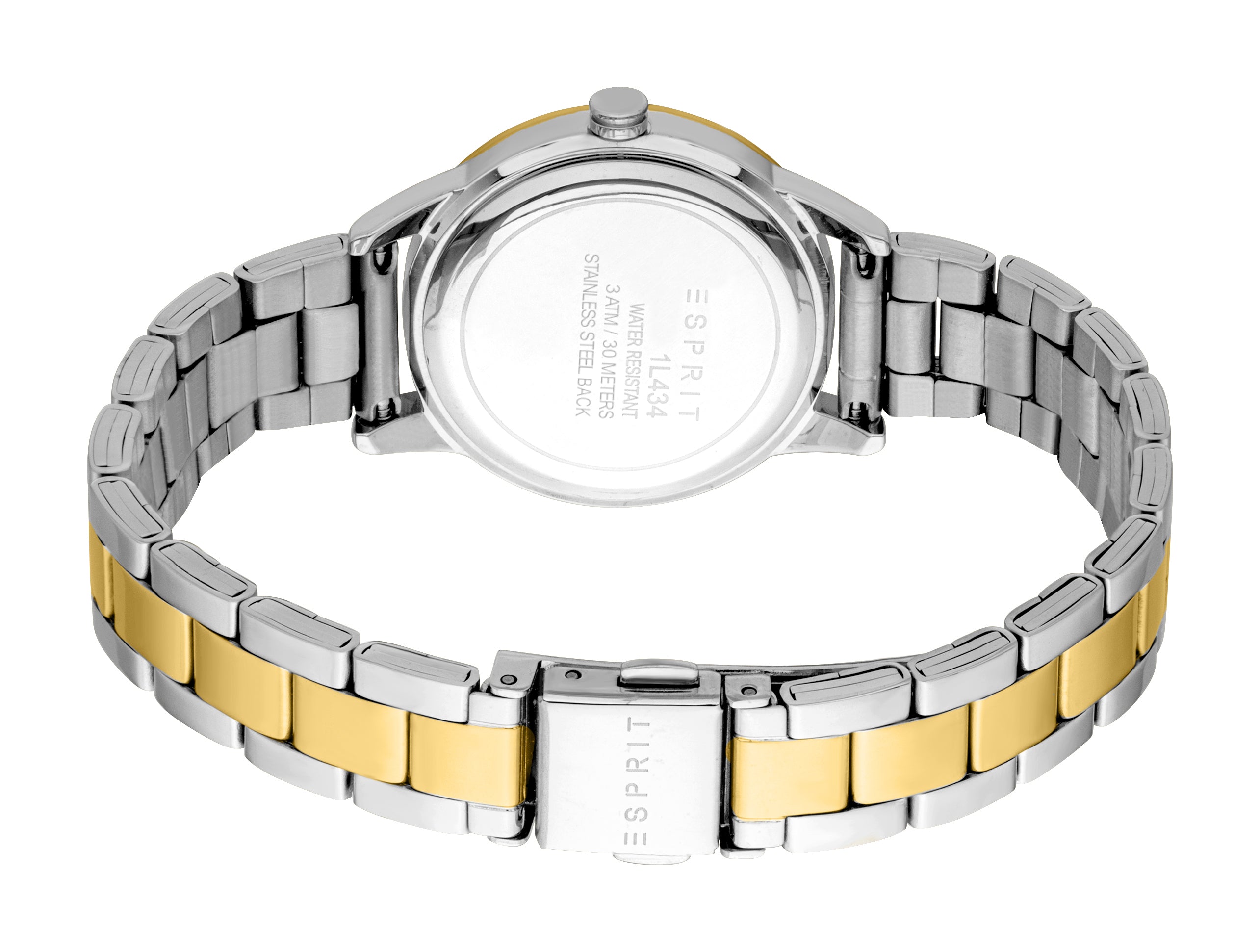 Esprit Gold Case Steel Watch available at Paris Gallery Qatar