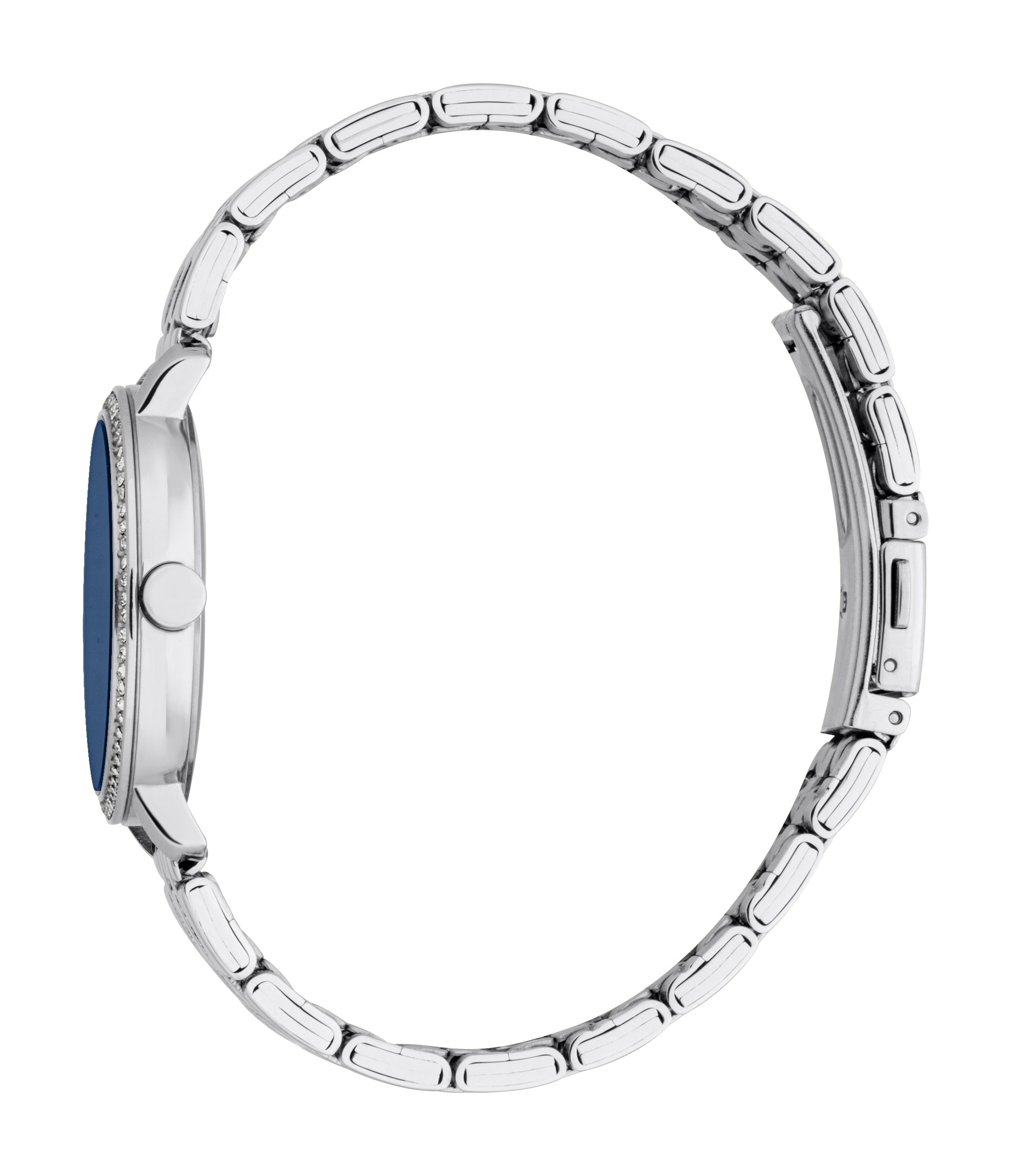 Esprit July Women’s Silver Watch with Blue Dial and Crystal Bezel – Paris Gallery Qatar