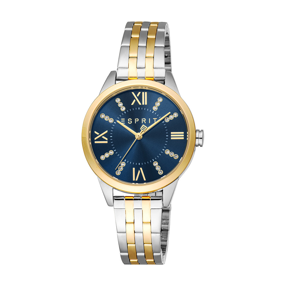 Esprit Ladies Two-Tone Silver & Gold Watch – Paris Gallery Qatar