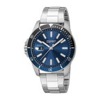 Esprit Men’s Blue Dial Watch with Stainless Steel Bracelet and Date Display – Paris Gallery Qatar
