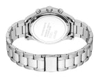 Esprit Men’s Silver & Black Dial Silver-Tone Chronograph Watch – Paris Gallery Qatar