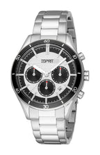 Esprit Men’s Silver & Black Dial Silver-Tone Chronograph Watch – Paris Gallery Qatar
