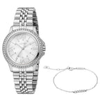 Esprit Paisley Silver Dial Women’s Watch – Paris Gallery Qatar