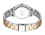 Esprit Uma Women’s Two-Tone Watch with Silver Dial and Crystal Bezel – Paris Gallery Qatar