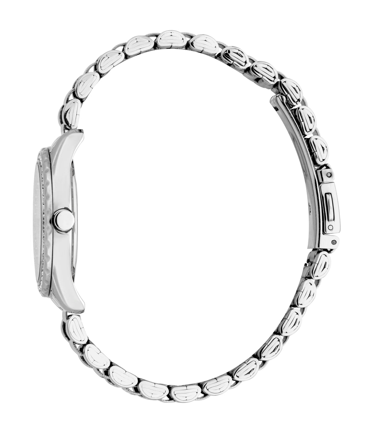 Esprit Women Embellished Dial & Stainless Steel Straps Analogue Watch Esprit Women Embellished Dial & Stainless Steel Straps Analogue Watch