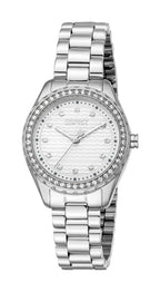 Esprit Women Embellished Dial Analogue Watch with Stainless Steel Straps – Paris Gallery Qatar