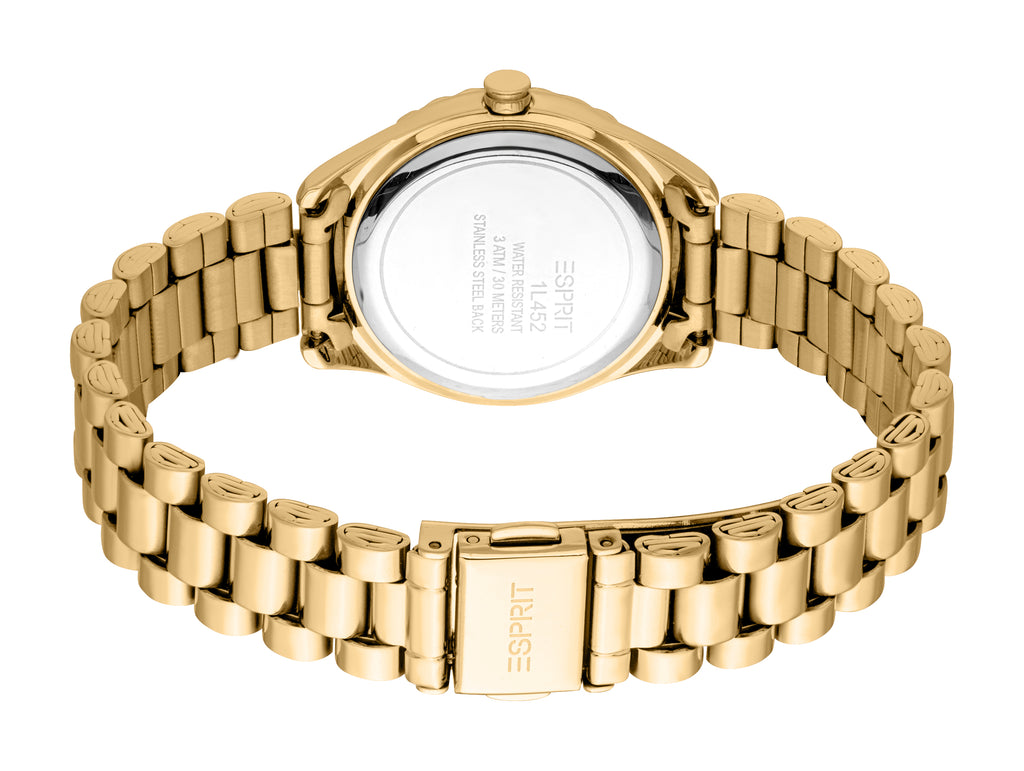 Esprit Women Embellished Dial & Stainless Steel Analogue Watch – Paris Gallery Qatar