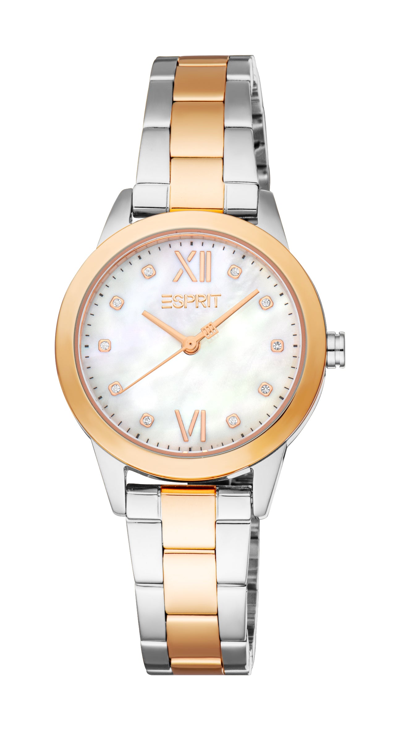 Esprit Women's 30mm Pointy Fashion White MOP Dial Watch available at Paris Gallery Qatar