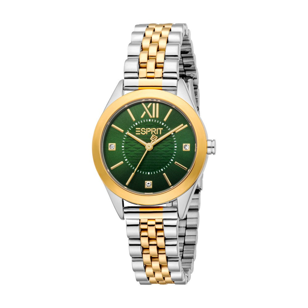 Esprit Women's Silver/Gold Watch – Paris Gallery Qatar