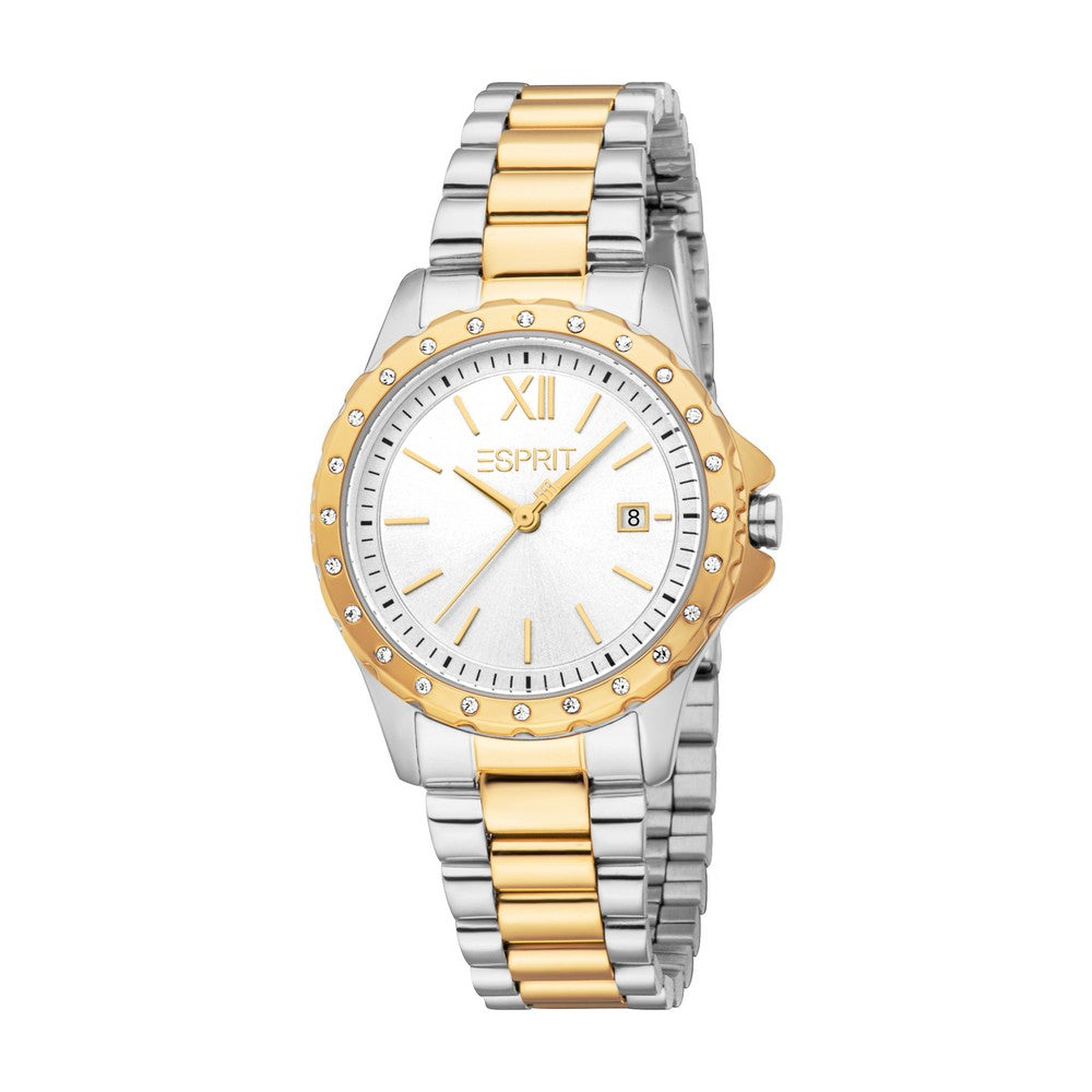 Esprit Women's Silver/Gold Watch