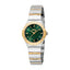 Esprit Women’s Two-Tone Silver and Gold Watch with Dark Green Dial – Paris Gallery Qatar