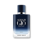 Giorgio Armani Acqua Di Giò Profondo Eau de Parfum 100ml men's aquatic fragrance with blue refillable bottle