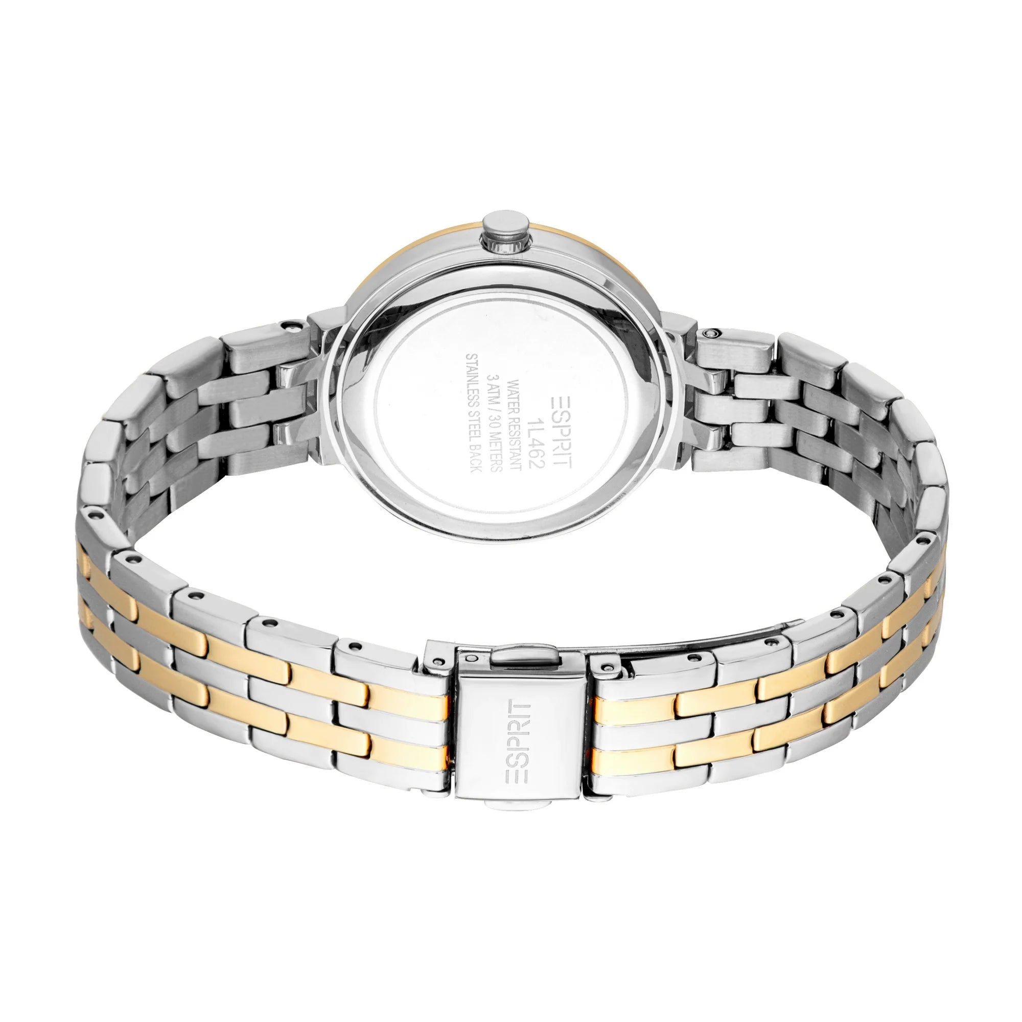 Esprit Savannah Ladies Green Dial Two Tone Watch &amp; Jewellery Set