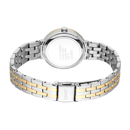 Esprit Savannah Ladies Green Dial Two Tone Watch &amp; Jewellery Set