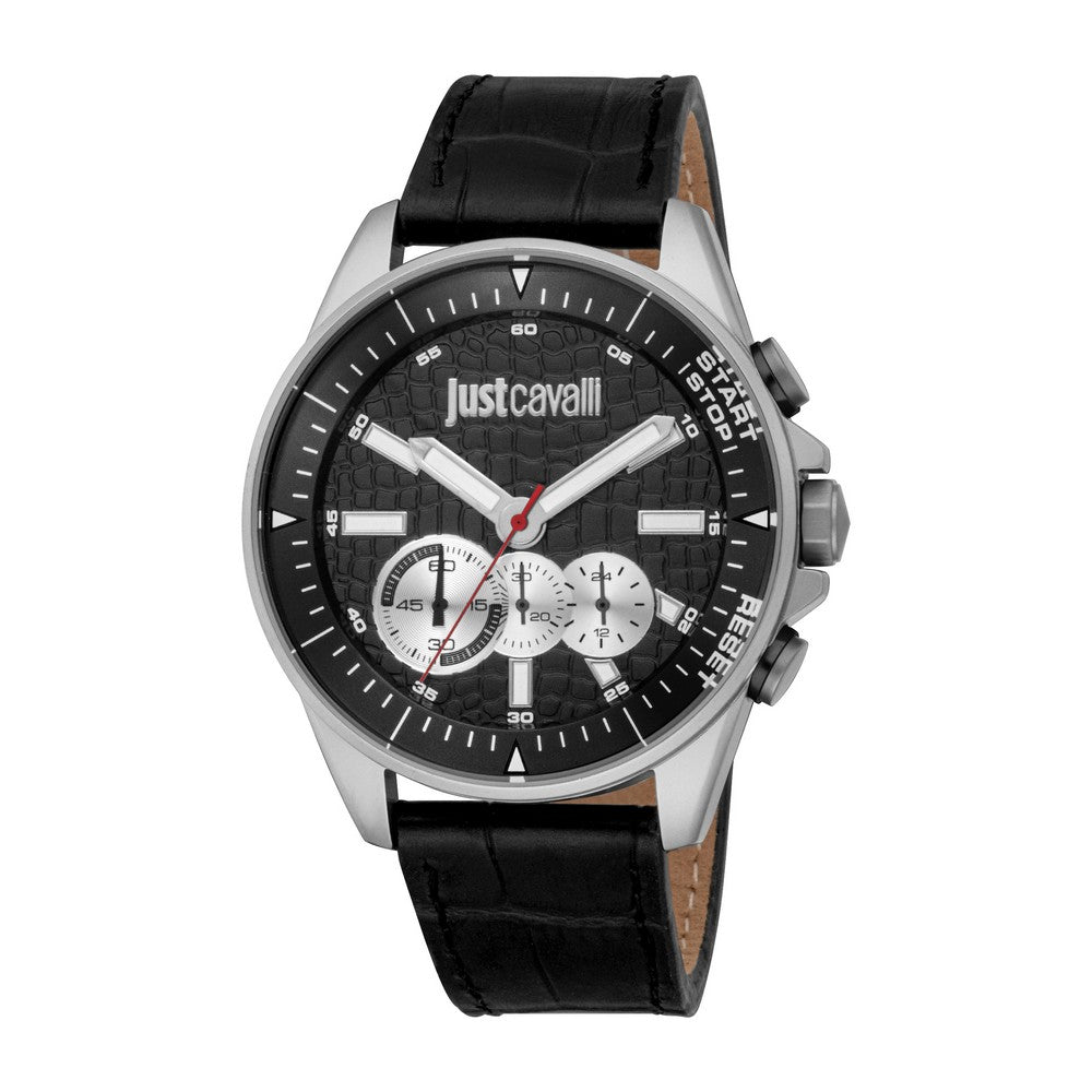 Just Cavalli Black Dial Men’s Watch – Paris Gallery Qatar