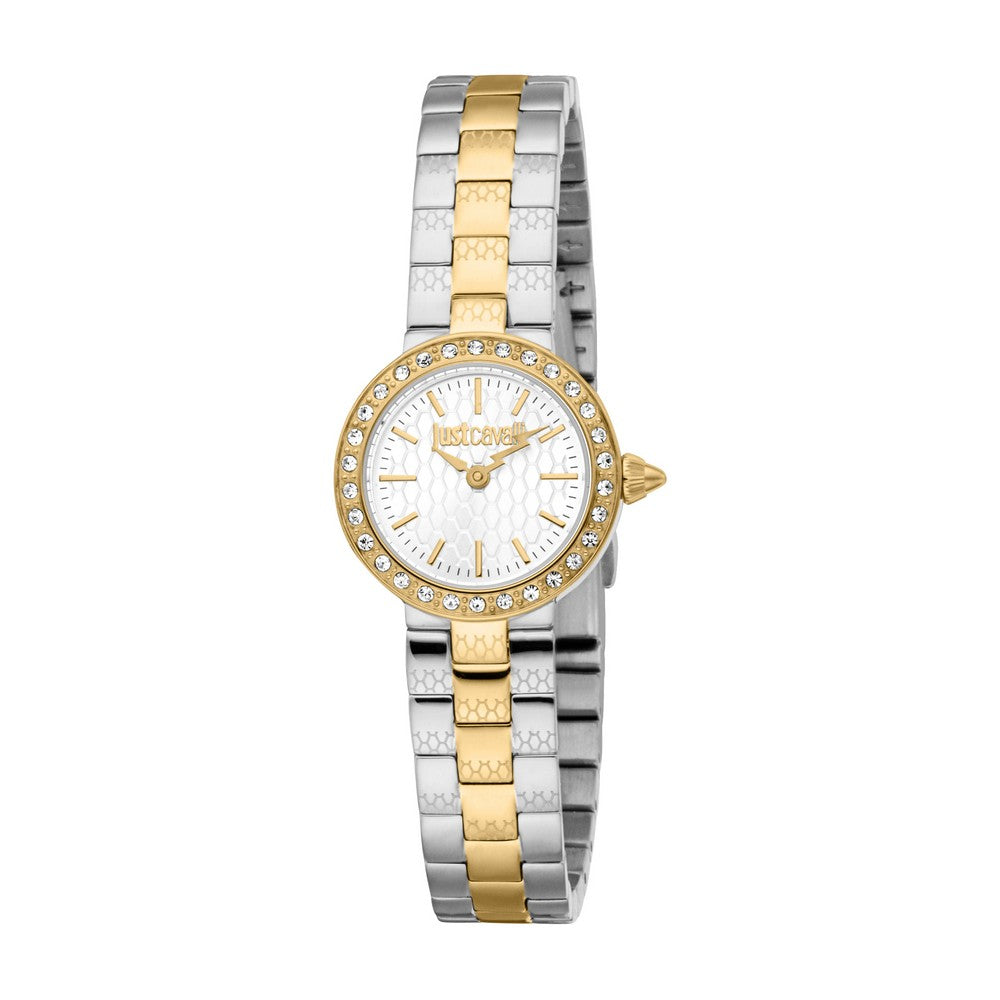 Just Cavalli Watch Women 2 tone silver dial